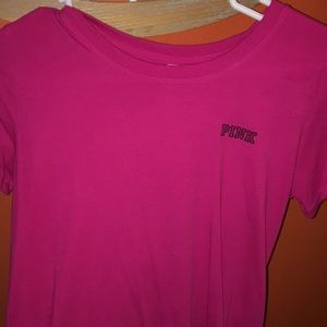 Hot pink PINK shirt